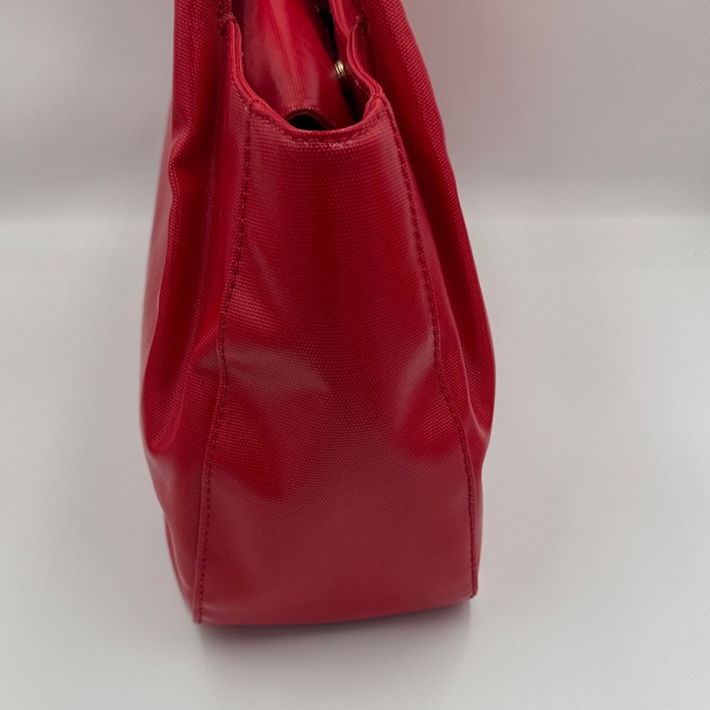 Kate Spade Red Tote with Cream Handles - Picture 5 of 11